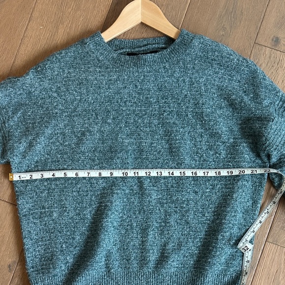 Vero Moda Teal Crewneck Sweater - Picture 7 of 7